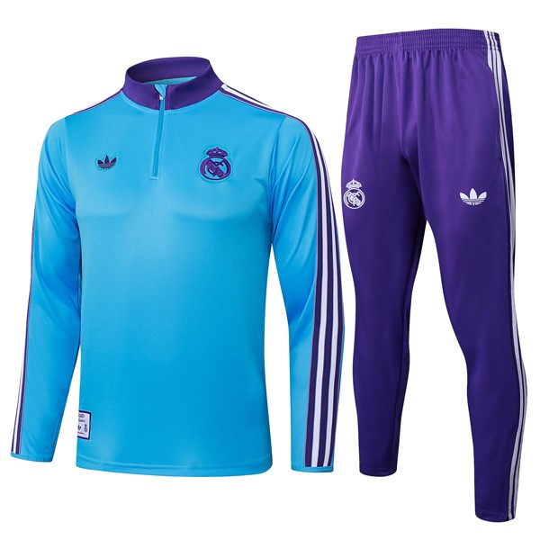 Sudadera De Training Real Madrid 2025-2026 Azul 4